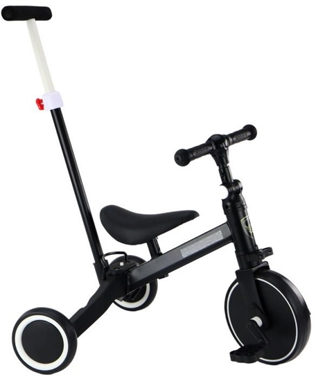 Picture of Rower Trójkoowy PRO50 Rowerek Z Rczk Do Prowadzenia Czarny