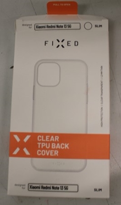 Attēls no SALE OUT. Fixed Back cover | Xiaomi | Redmi Note 13 Pro+ 5G | TPU | Clear | DAMAGED PACKAGING