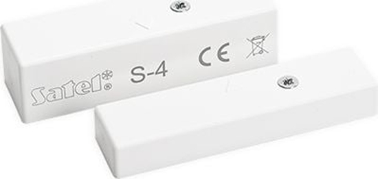 Picture of Satel Czujnik kontaktronowy biay (S4)