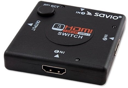 Изображение Savio Switch HDMI 3 porty (CL-26)