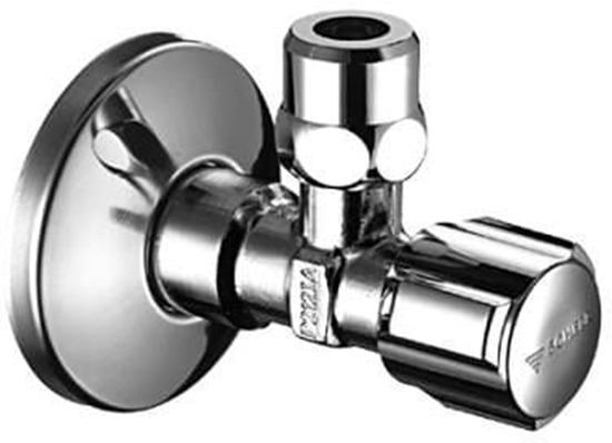Изображение Schell Zawór ktowy Comfort z nakrtk (do podczenia baterii) 1/2"x3/8"  (049070699)