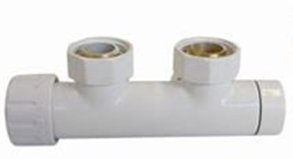 Picture of Schlosser Zestaw podczeniowy DUO-PLEX ¾"xM22x1,5 + nyple 2szt. - 602100003