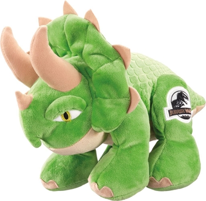 Attēls no Schmidt Spiele Jurassic World Triceratops cuddly toy (green/beige, 25 cm)