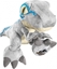 Attēls no Schmidt Spiele Jurassic World, Blue, cuddly toy (grey/blue, 48 cm)