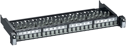 Picture of SCHNEIDER ELECTRIC ACTASSI 19-C PATCH PANEL SLIDING EVO 19" 1U 24PT S-ONE STP CAT6