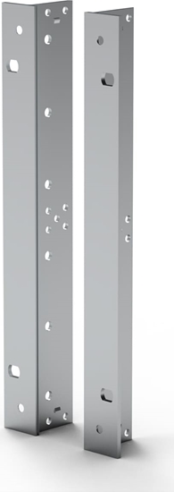 Picture of Schroff EuropacPRO 19" Bracket for Stainless Steel Gasket, Type F, Handle Holes, 6 U