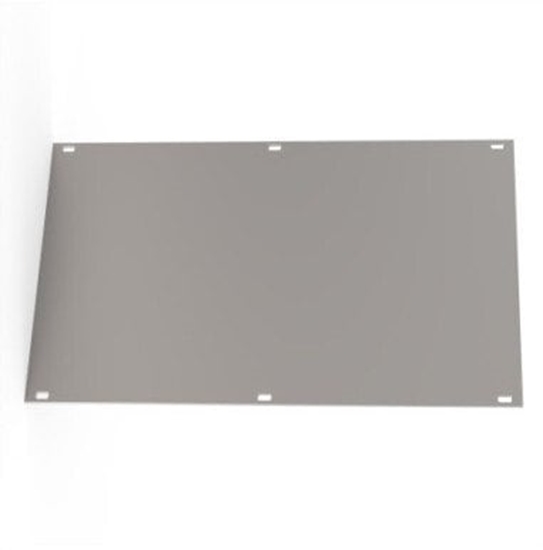 Изображение SCHROFF Panel przedni, profil U, ekranowanie Refrofit, 3 U, 42 U, 2,5 mm, Al, anodowany przód, przewodzcy ty