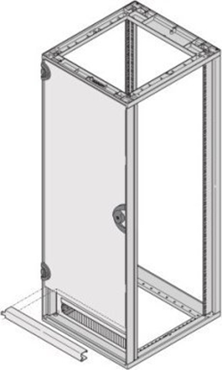 Attēls no SCHROFF Wspornik zawiasu drzwiowego SCHROFF Novastar do skróconych drzwi, do drzwi tylnych Slim-Line