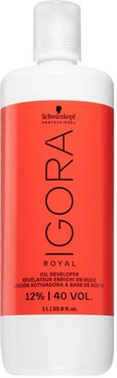 Picture of Schwarzkopf Professional Igora Royal Oil 12% Developer 1000ml