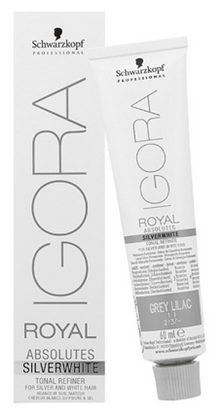 Picture of Schwarzkopf Professional Igora Royal SilverWhite Dove Grey Hair Color 60ml