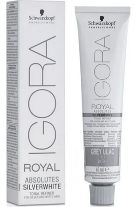 Picture of Schwarzkopf Professional Igora Royal SilverWhite Gray-Lilac Hair Color 60ml