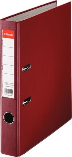 Изображение Segregator Esselte Ekonomiczny dwigniowy A4 50mm bordowy (10K009I)