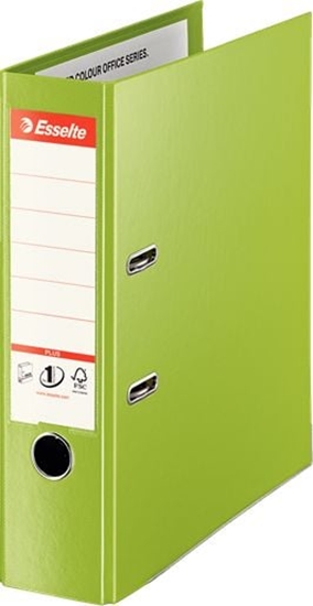 Изображение Segregator Esselte No.1 Vivida Plus dwigniowy A4 80mm zielony (10K190D)