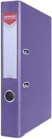 Picture of Segregator Office Products Officer dwigniowy A4 55mm fioletowy (PBSX0783)