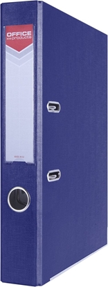 Picture of Segregator Office Products Officer dwigniowy A4 55mm granatowy (PBSX0777)