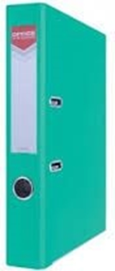 Picture of Segregator Office Products Officer dwigniowy A4 55mm turkusowy (PBSX0875)