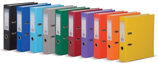 Picture of Segregator VauPe Biznes dwigniowy A4 50mm niebieski (064/03)