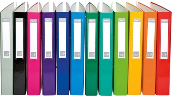 Picture of Segregator VauPe FCK 2-ringowy A4 40mm szary (056/09)