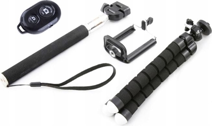 Picture of Selfie stick Xrec 4w1 / Statyw Elastyczny / Pilot / Monopod / Uchwyt Na Telefon / Smartfon