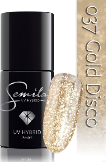 Picture of Semilac 037 Gold Disco 7ml