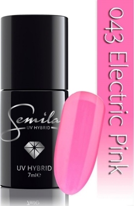 Picture of Semilac 043 Electric Pink 7ml