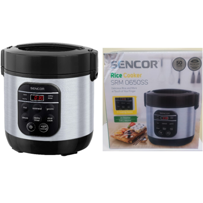 Изображение Sencor SRM 0650SS Rise cooker 5in1 0.6L 350W (Damaged packaging)