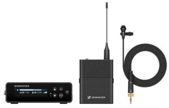 Picture of Sennheiser EW-DP ME 2 SET (R4-9) - Zestaw kamerowy z nadajnikiem miniaturowym z mik. ME 2 (dookólny) 552-608 MHz