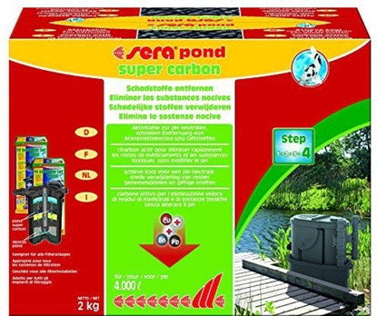 Изображение Sera Wkad do filtra Super Carbon Pond 2kg
