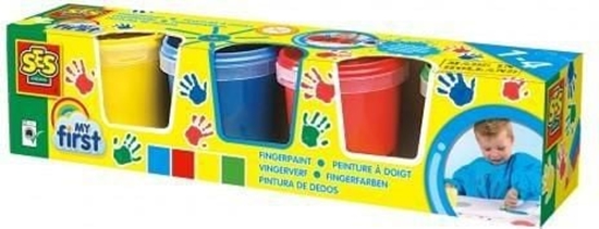 Picture of SES Farby do malowania palcami My first - 4 kolory