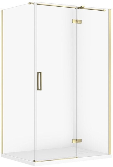 Picture of SET C584 KABINA CITY PRAWA ZOTA 120X90X195+TAKO SLIM BIAY WIR