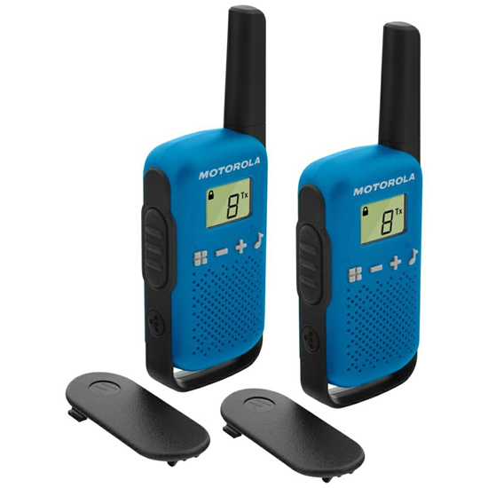 Picture of Set Walkie Talkie Motorola T42 UDS 2pcs blue