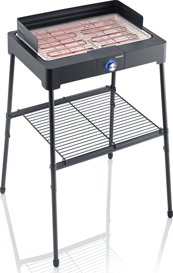 Изображение Severin PG8566 Grill ogrodowy elektryczny 2200 W 44.5 cm x 26 cm