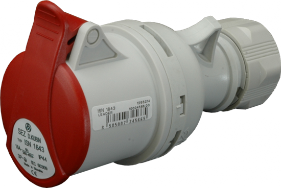 Picture of SEZ Gniazdo siowe 16A IP44 4-biegunowe