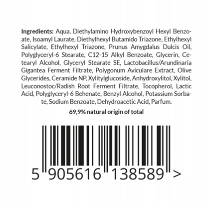 Attēls no SHECELL Simply Nature Filler nawilajcy krem przeciwzmarszczkowy na dzie SPF50 50ml