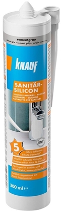 Attēls no SILIKON SANITAR 586055 CEMEN GREY 300ML