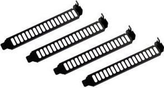 Picture of SilverStone Zalepki do slotów kart rozszerze 4 szt. Aeroslots (SST-AEROSLOTS-B)