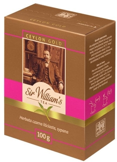 Picture of Sir Williams Czarna herbata liciasta Ceylon Gold 100g