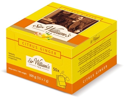 Attēls no Sir Williams Herbata owocowo-zioowa Citrus Ginger 50 saszetek