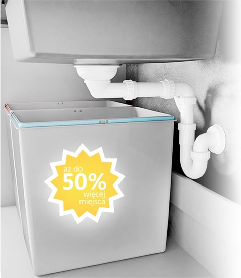 Изображение Syfon Deante Syfon rurowy pojedynczy 3,5" (ZXY 9972)