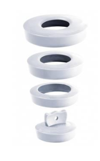 Изображение Syfon Tycner Korek uniwersalny 36-58mm biay - 39224401