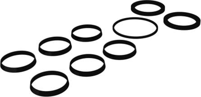 Изображение Syfon Tycner Zestaw naprawczy syfonu zlewu podwójnego 9 uszczelek (036/K)