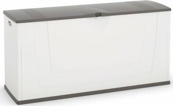 Изображение Skrzynia ogrodowa KIS KETER SKRZYNIA OGRODOWA CARISMA 200l SZARA/BIAA CRV246602