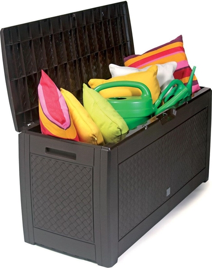 Picture of Skrzynia ogrodowa Prosperplast Boxe Matuba 310 l Brz