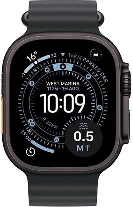 Изображение Smartwatch Apple Watch Ultra 3 GPS + Cellular 49mm Black Titanium / Ocean Band Czarny  (MF0J4QP-A)