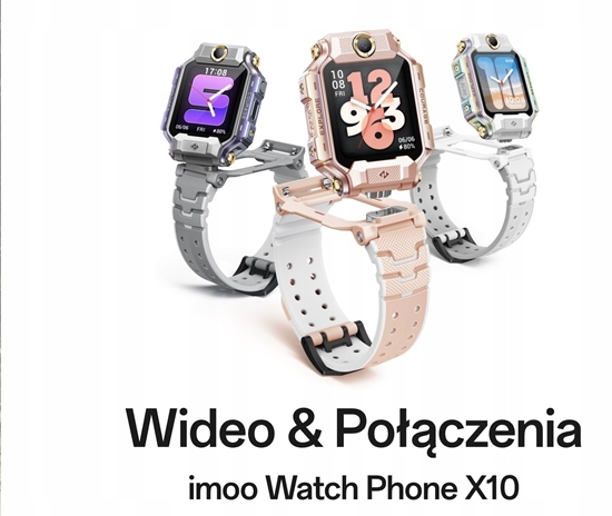 Picture of Smartwatch Barel imoo Watch Phone X10 róowy