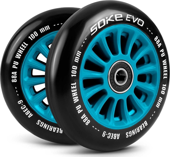 Picture of Soke Kóka do hulajnogi 100 mm niebieskie 2 szt.