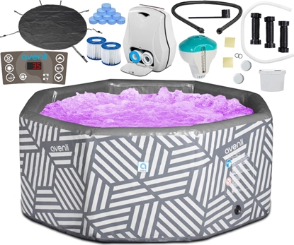 Изображение SPA ogrodowe Avenli Dmuchane Basen Ogrodowy Victory 5 Osób 40c