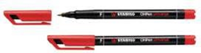 Picture of STABILO OHPen universal permanent, 4 Pack permanent marker Bullet tip Black, Blue, Green, Red 4 pc(s)