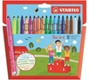 Picture of STABILO Trio A–Z felt pen Fine Multicolour 18 pc(s)
