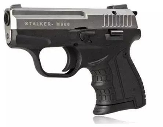 Picture of STALKER Pistolet hukowy alarmowo sygnaowy M906 kal. .22 Long Blank (6 mm) Tytan
